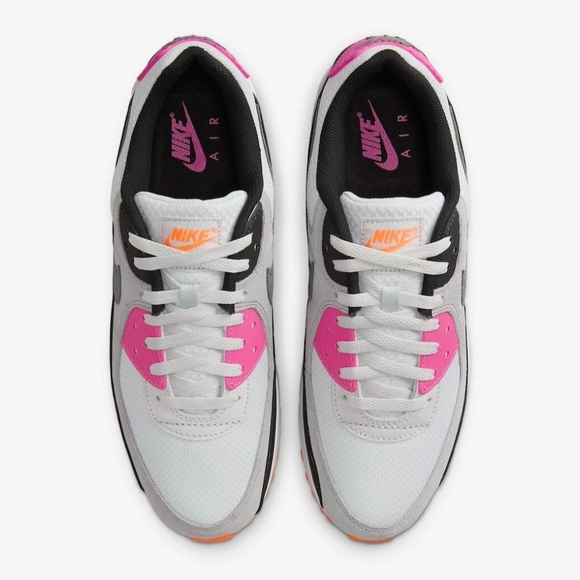 Nike Gray and Pink Air Max Sneakers with Dynamic Design - Picture 2 of 3
